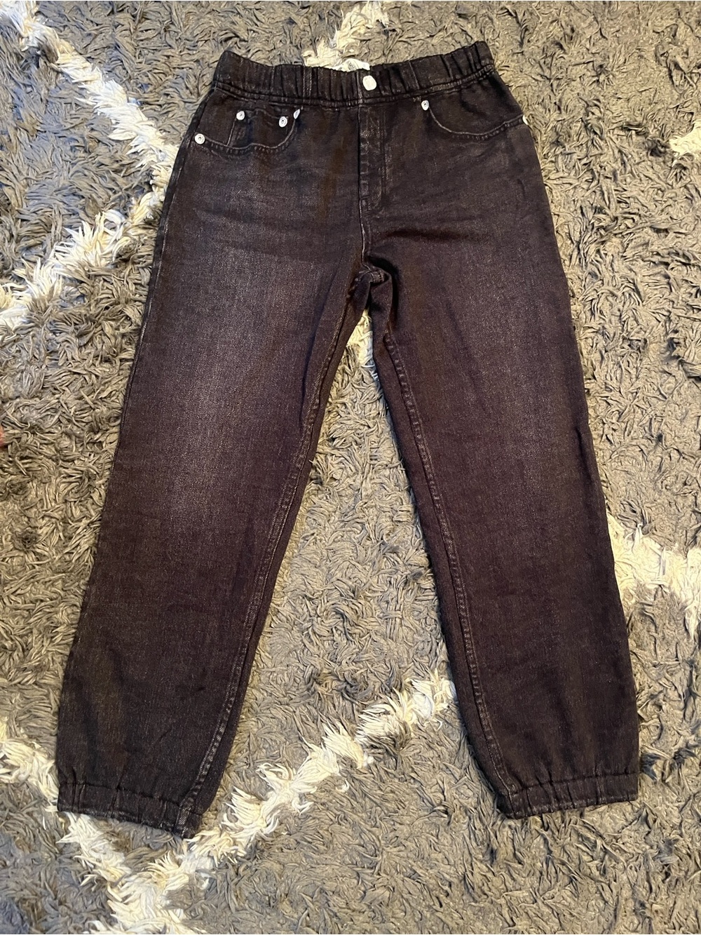 Rag and Bone Mini miramar jogger. Faded black. Size 7/8y. New.